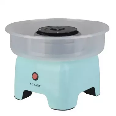 Аппарат для производства сахарной ваты Sokany 500W SK-520 розовый