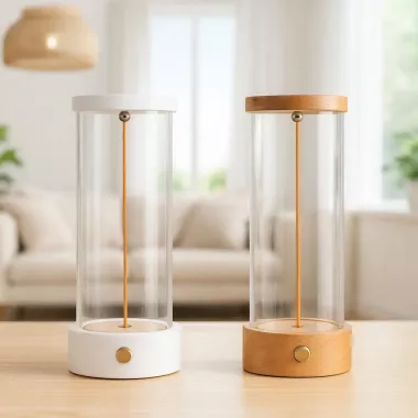 Настільний світильник з магнітною ниткою, від USB, 19х7см, / Лампа нічник / LED акумуляторна лампа