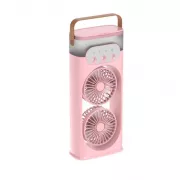 Настольный вентилятор-увлажнитель с 3 режимами тумана и водяным охлаждением и 180 LY-938