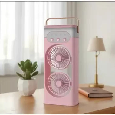 Настольный вентилятор-увлажнитель с 3 режимами тумана и водяным охлаждением и 180 LY-938