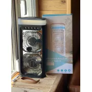 Настольный вентилятор-увлажнитель с 3 режимами тумана и водяным охлаждением и 180 LY-938