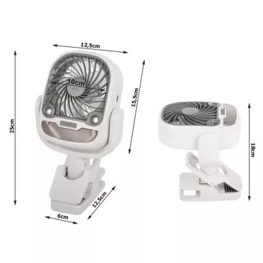 Настольный вентилятор, увлажнитель воздуха с разъемом, USB RGB 2в1 Настольный вентилятор, увлажнитель воздуха с разъемом, USB RGB 2в1