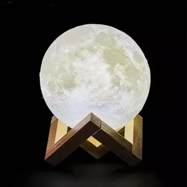 Настольный светильник луна Magic 3D Moon Light От Аккумулятора