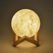 Настольный светильник луна Magic 3D Moon Light От Аккумулятора