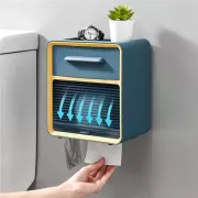 Навесной органайзер-держатель для туалетной бумаги с полкой и отделениями для салфеток,бумаг,пакетов