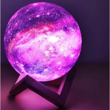 Ночник лампа сенсорный 3D космос Moon-light