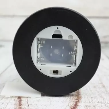 Ночник новогодняя елка в стеклянной колбе gold star