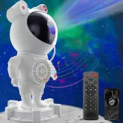 Ночник проектор зоряного неба Астронавт із Bluetooth колонкою Sky Star Astronaut Bambi ZZ-202