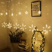 Новорічна світлодіодна гірлянда шторка