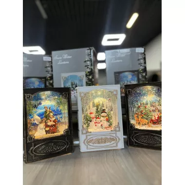 Новогодний музыкальный ночник-светильник XMAS WDL 24023B