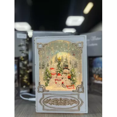 Новогодний музыкальный ночник-светильник XMAS WDL 24023B