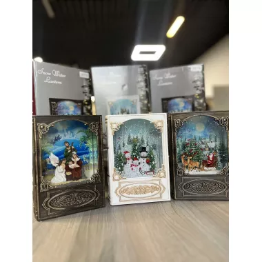 Новогодний музыкальный ночник-светильник XMAS WDL 24023B