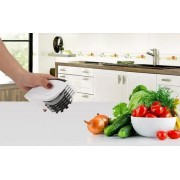 Ніж для нарізки 3 в 1 Rolling Mincer w-53 та Tenderizer з часниковим пресом овочерізка