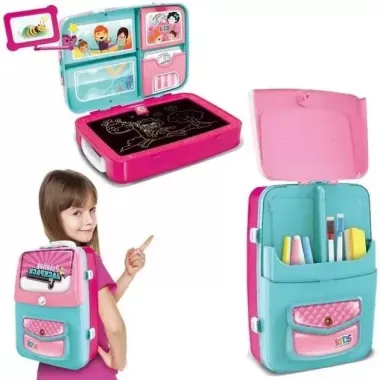 Обучающий набор для рисования в чемоданчике Backpack Packing 3in1