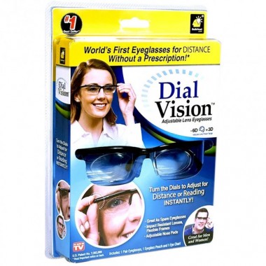 Очки с регулировкой линз Dial Vision универсальные