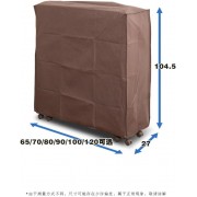 Односпальная складная кровать с откидной спинкой / Портативная кровать, раскладушка для дома 195х80х28см