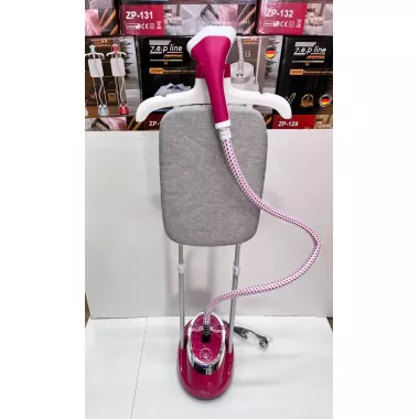 Красный Отпариватель вертикальный для одежды со стойкой Zepline ZP-129 3000W