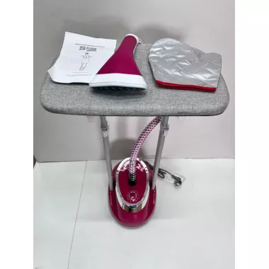 Красный Отпариватель вертикальный для одежды со стойкой Zepline ZP-129 3000W