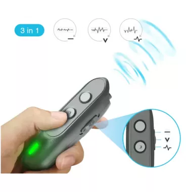 Отпугиватель собак Ultrasonic STM-00501 мощный ультразвуковой 3 в 1 с индикатором зарядки и аккумулятором от USB Отпугиватель собак Ultrasonic STM-00501 мощный ультразвуковой 3 в 1 с индикатором зарядки и аккумулятором от USB