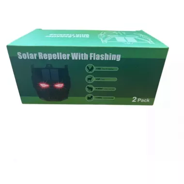 Отпугиватели животных Ночная защита BaseTech 2 штуки  Solar Repeller With Flashing