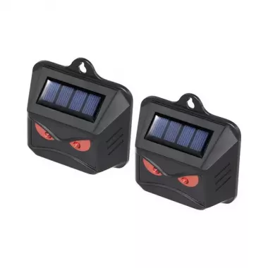 Отпугиватели животных Ночная защита BaseTech 2 штуки  Solar Repeller With Flashing