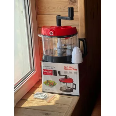 Овощерезка кухонный измельчитель BIG MAC Hand cranked vegetable slicer AND LY-974