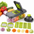 Овочерізка Мультислайсер vegetable cutter / Мультислайсер для овочів та фруктів / Механічний ручний подрібнювач