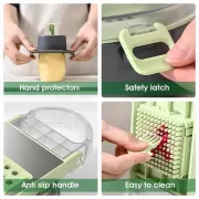 Овощерезка с контейнером Vegetable Cutter 9 в 1