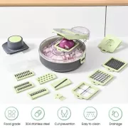 Овощерезка с контейнером Vegetable Cutter 9 в 1