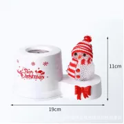 Світлодіодний новорічний проектор - нічник із фігуркою сніговика 1367-2