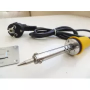 Паяльник электрический для соединения металлических деталей, 40 Вт, желтый