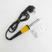 Паяльник электрический для соединения металлических деталей, 40 Вт, желтый