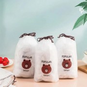 Пакеты прозрачные на резинке LY-74 / Полиэтиленовые крышки для упаковки пищи