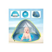 Палатка детская с бассейном автоматическая WM-BABY POOL