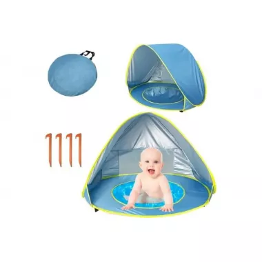 Палатка детская с бассейном автоматическая WM-BABY POOL