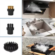 Пароочиститель для уборки дома 2500 Вт с насадками, устройство для дезинфекции 220 В + аксессуары, 1200 мл