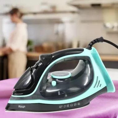 Парова праска RAF R.1250B 2200 Вт з керамічною підошвою, Електрична парова праска Парова праска RAF R.1250B 2200 Вт з керамічною підошвою, Електрична парова праска