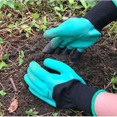 Перчатки когти для сада и огорода GARDEN GENIE GLOVES