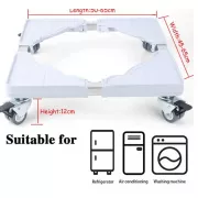 Передвижная подставка на колесиках для стиральной машины и холодильника