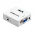 Перехідник VGA на HDMI конвертер для ПК, ноутбука, відео реєстратора адаптер перетворювач з аудіо та зовнішнім живленням HDMI - VGA VGA2HDMI(4272) Перехідник VGA на HDMI конвертер для ПК, ноутбука, відео реєстратора адаптер перетворювач з аудіо та зовнішнім живленням HDMI - VGA VGA2HDMI(4272)
