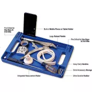 Переносной лоток для инструментов 35,6х23х2,4см, FLEXMAT / Силиконовый органайзер для хранения инструментов