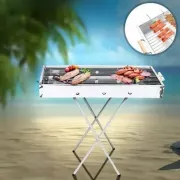 Переносний мангал BARBECUE TRAY 770T MD-008 809 (80*30*78см)