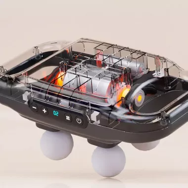 Перкуссионный массажер для тела, 4 головок, от USB, YCY -1601 / Массажер для спины / Вибромассажер Перкуссионный массажер для тела, 4 головок, от USB, YCY -1601 / Массажер для спины / Вибромассажер