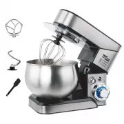 Планетарный миксер тестомес Zepline ZP-105 из нержавеющей стали Кухонный комбайн с чашей на 6л мощностью 3500 Вт