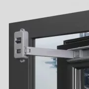 Пластиковый замок для окон, фиксация, стопор безопасности для детей, AND 1-42