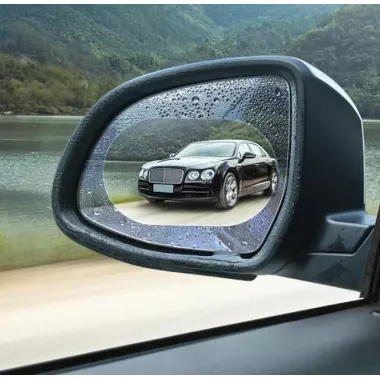 Пленка на зеркало антидождь 2 шт Anti Fog 100*145 мм