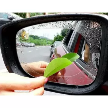 Пленка на зеркало антидождь 2 шт Anti Fog 100*145 мм