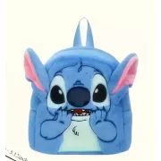 Плюшевый рюкзак Стич Disney Fairy Stitch мягкий детский рюкзак с ушками и мордочкой синий