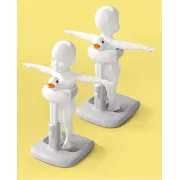 Подставка для купания ребенка Утенок