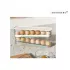Подставка-органайзер для хранения яиц двухслойная с автоматическим качением Подставка-органайзер для хранения яиц двухслойная с автоматическим качением